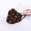 Christmas Halloween Pumpkin Skull Print 100% Cotton Fashion Masks-H38 - 02 2 Layers-Universal - Luxury Accessories by WAAMII