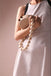 Circular Weave Handbag Beach Bag With Resin Wooden Strip - - Luxury bags by WAAMII