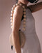 Circular Weave Handbag Beach Bag With Resin Wooden Strip - - Luxury bags by WAAMII