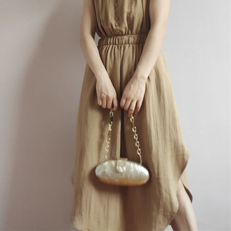 Classic Acrylic Marble Box Pincushion Clutch - - Luxury bags by WAAMII