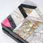 Classic Geometric Lattice Patchwork Acrylic Clutch - - Luxury bags by WAAMII