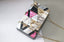 Classic Geometric Lattice Patchwork Acrylic Clutch - - Luxury bags by WAAMII