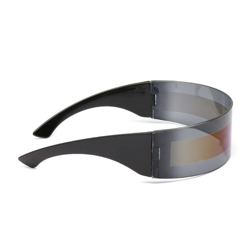 Cobalt Robo Raver Shield Cool Sunglasses - - Luxury Accessories by WAAMII