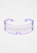 Cobalt Robo Raver Shield Cool Sunglasses - - Luxury Accessories by WAAMII