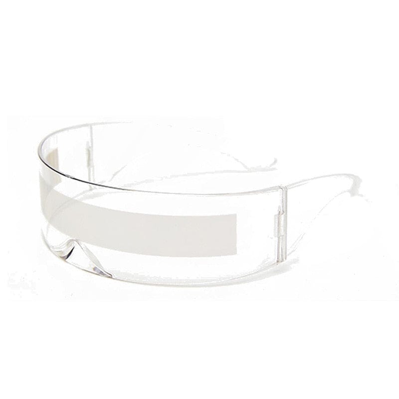 Cobalt Robo Raver Shield Cool Sunglasses - - Luxury Accessories by WAAMII
