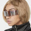 Cobalt Robo Raver Shield Cool Sunglasses - - Luxury Accessories by WAAMII