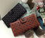 Cool Punk Style Black Skull Purse Buckle Clasp Wallet - - Luxury bags by WAAMII