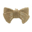 Crystal Butterfly Knot Clutch with Pearl Chain - Light gold - Luxury bags by WAAMII