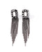Crystal Diamond Long Tassel Earrings - - Luxury Jewelry by WAAMII