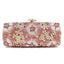 Crystal Flower Bridal Clutch Rhinestone Evening Bag bags WAAMII   