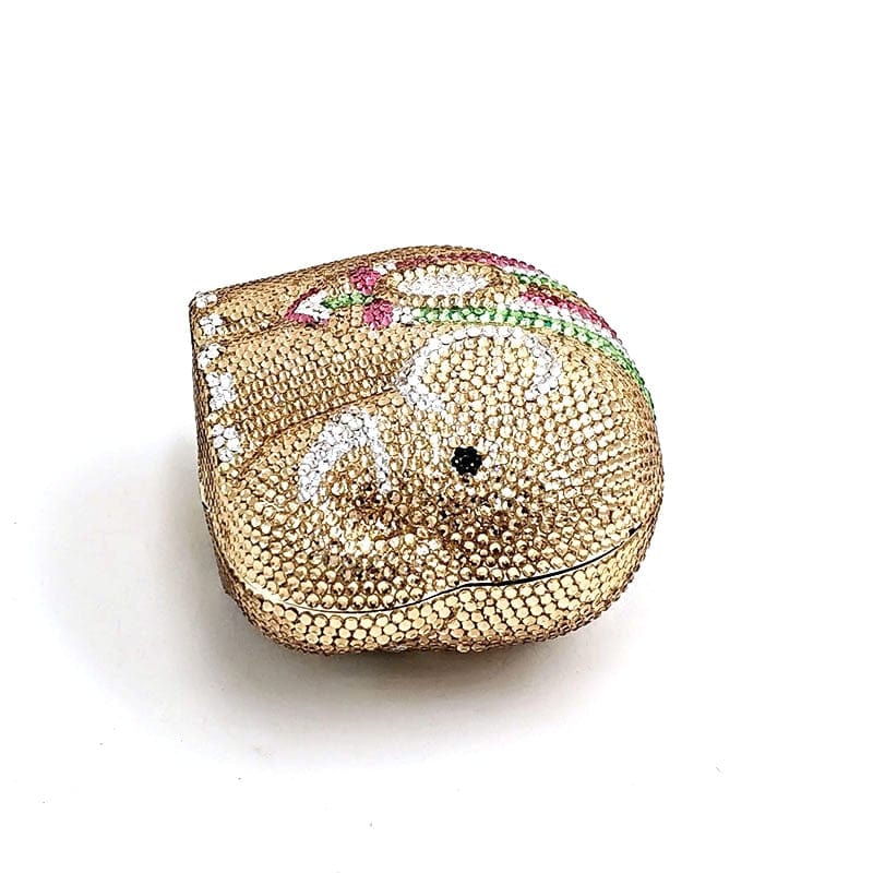 Cute Mini Elephant Full Rhinestone Purse Clutch - - Luxury bags by WAAMII