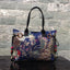 Designer Luxury Gold Thread Phoenix Hand Embroidery Bag Tote-Wood Bead Trim Limited Edition - - Luxury bags by WAAMII
