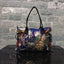 Designer Luxury Gold Thread Phoenix Hand Embroidery Bag Tote-Wood Bead Trim Limited Edition - - Luxury bags by WAAMII