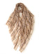 Designer Shawl Gold Thread Metalic Plaid Scarf-Pink/Black - - Luxury Accessories by WAAMII