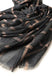 Designer Shawl Gold Thread Metalic Plaid Scarf-Pink/Black - - Luxury Accessories by WAAMII