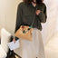 Designer Wooden Clutch Crossbody Bag With Acrylic Bold Chains - - Luxury bags by WAAMII