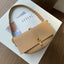 Diana Gold-Tone Bucket Leather Satchel - - Luxury bags by WAAMII