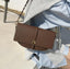 Diana Gold-Tone Bucket Leather Satchel - Coffee - Luxury bags by WAAMII