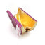 Double Sided Full Crystal Metallic Lemon Orange Fruit Clutch Evening Purse - - Luxury bags by WAAMII