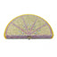 Double Sided Full Crystal Metallic Lemon Orange Fruit Clutch Evening Purse bags WAAMII