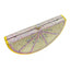 Double Sided Full Crystal Metallic Lemon Orange Fruit Clutch Evening Purse bags WAAMII