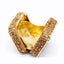 Double Sided Hollow Out Full Crystal Mini Box Clutch Evening Purse bags WAAMII