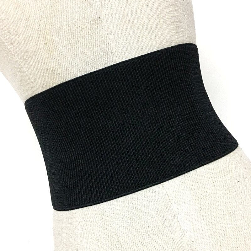 Elastic Patchwork Zipper Wide Belt For Women - - Luxury Accessories by WAAMII