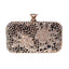 Elegant Crystal Hollow Out Metal Clutch Bag Ladies Purse - Black - Luxury bags by WAAMII