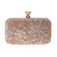 Elegant Crystal Hollow Out Metal Clutch Bag Ladies Purse - - Luxury bags by WAAMII
