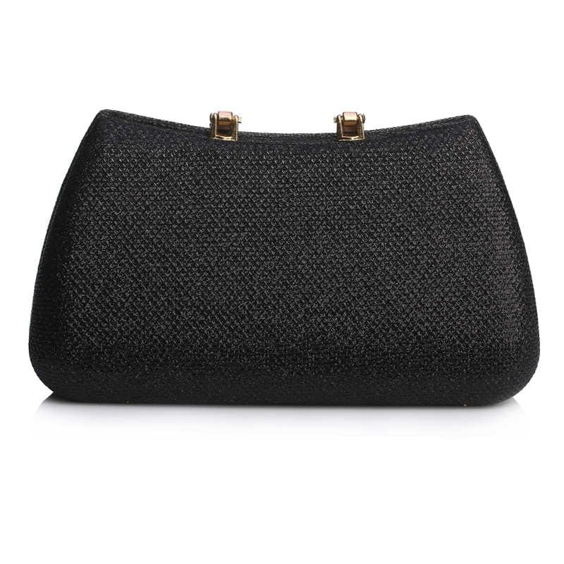 Elegant Diamond Clasp Glittery Clutch Purse - - Luxury bags by WAAMII