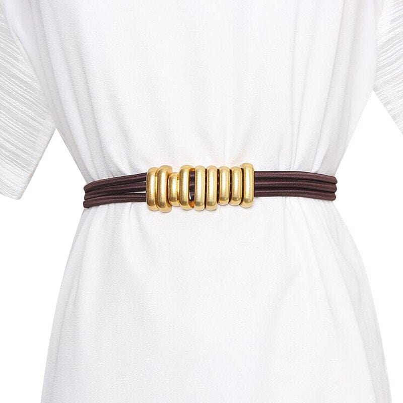 Elegant Patchwork Asymmetrical Women Belt - - Luxury Accessories by WAAMII