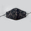 Embroidered Fabric Lace Face Mask-M11 - Black - Luxury Accessories by WAAMII
