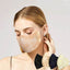 Embroidered Fabric Lace Face Mask-M22 - - Luxury Accessories by WAAMII