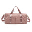 Essentials Dry Wet Separation Weekender Bag Gym Duffle Bag With Shoe Compartment-Pink,Black