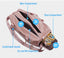 Essentials Dry Wet Separation Weekender Bag Gym Duffle Bag With Shoe Compartment-Pink,Black - - Luxury bags by WAAMII