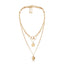 Fashion Punk Multilayer Link Chain Pendant Long Necklace Jewelry WAAMII   