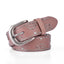 Fashion Rhinestone Rivet Belt For Women Cowgirl-WB7054 - Pink 110cm - Luxury Accessories by WAAMII