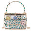 Floral Hollow Out Metallic Cage Clutch - - Luxury bags by WAAMII