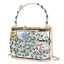 Floral Hollow Out Metallic Cage Clutch - - Luxury bags by WAAMII