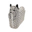Full Crystal Doggy Puppy Clutch - 12 - Luxury bags by WAAMII