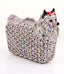 Full Crystal Doggy Puppy Clutch - 1 - Luxury bags by WAAMII