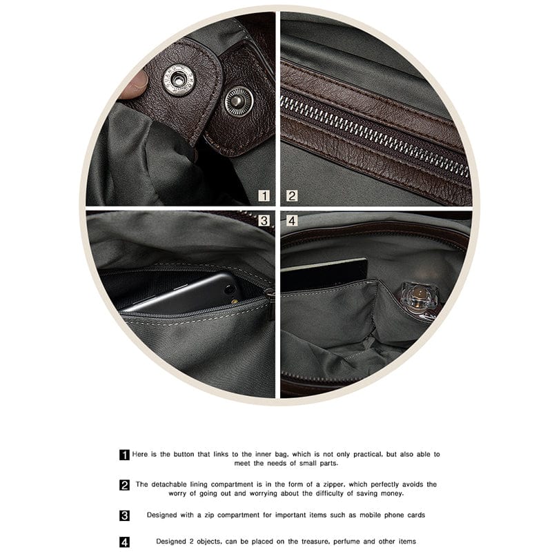 Genuine Leather Embossing Patchwork Designs Satchel - - Luxury bags by WAAMII