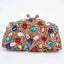 Gina Rhinestone Clutch Evening Bag - c - Luxury bags by WAAMII