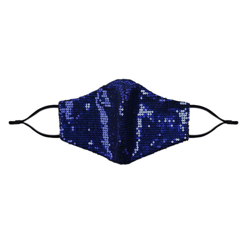 Glitter Sparkle Pattern Fashion Masks For Women-S77 Horizontal sequins-Multiple Colors - - Luxury Accessories by WAAMII