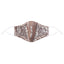 Glitter Sparkle Pattern Fashion Masks For Women-S89-Multiple Colors - Champaign For Kids - Luxury Accessories by WAAMII