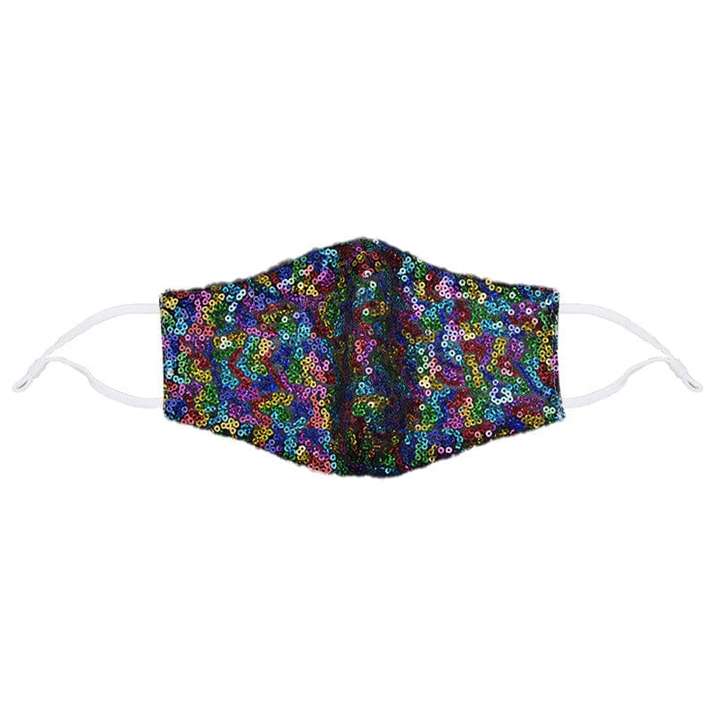 Glitter Sparkle Pattern Fashion Masks For Women-S89-Multiple Colors - - Luxury Accessories by WAAMII