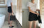 Gold Clip Buckle Top Genuine Leather Tote Lady Business Bag - - Luxury bags by WAAMII