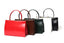 Gold Clip Buckle Top Genuine Leather Tote Lady Business Bag - - Luxury bags by WAAMII