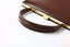 Gold Clip Buckle Top Genuine Leather Tote Lady Business Bag - - Luxury bags by WAAMII