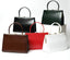 Gold Clip Buckle Top Genuine Leather Tote Lady Business Bag - - Luxury bags by WAAMII